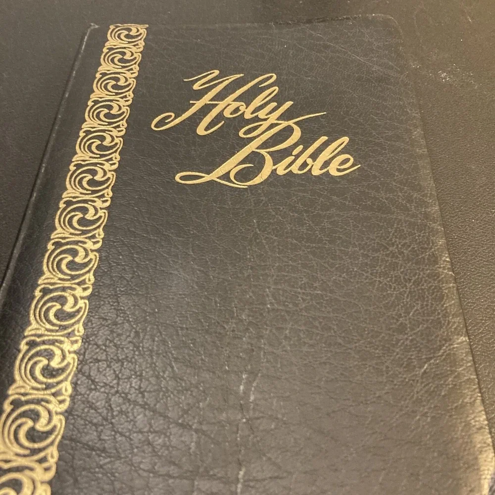 Holy Bible King James Red Letter Edition Crusade 1977‎ Leather Concordance